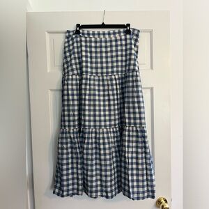 GAP gingham skirt